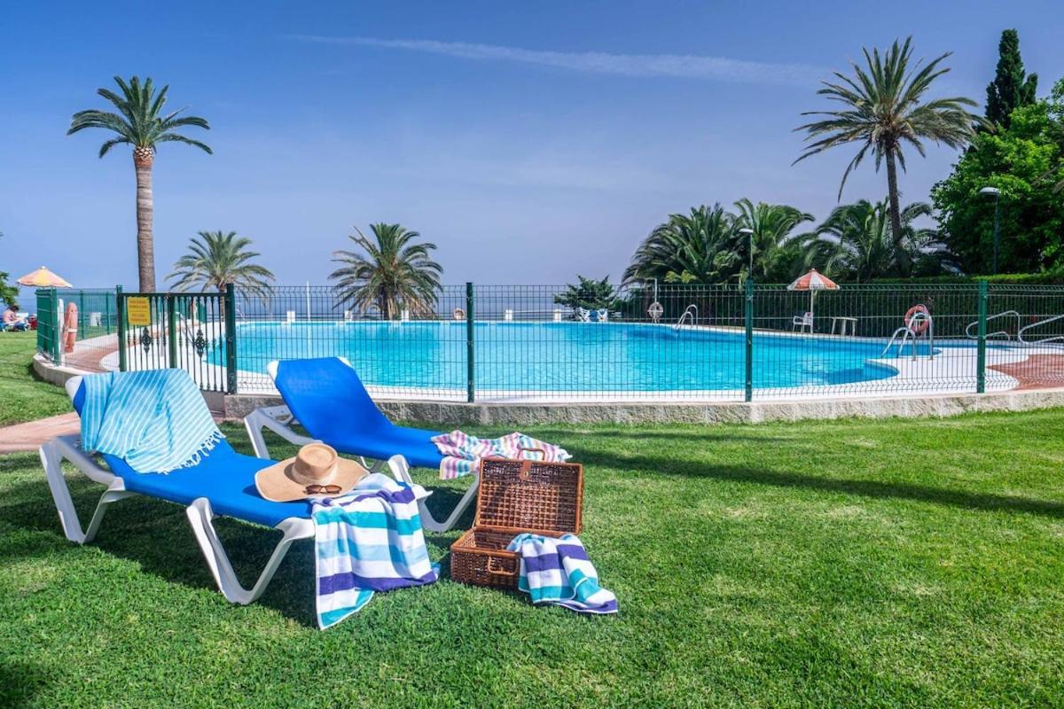 ¡Magnificas Vistas Al Mar! Piscina Y Wifi Gratis Leilighet Torremolinos Eksteriør bilde