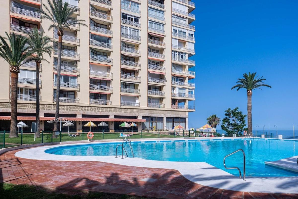 ¡Magnificas Vistas Al Mar! Piscina Y Wifi Gratis Leilighet Torremolinos Eksteriør bilde
