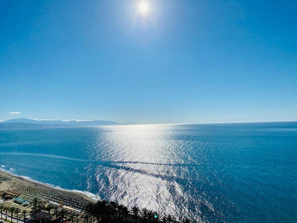 ¡Magnificas Vistas Al Mar! Piscina Y Wifi Gratis Leilighet Torremolinos Eksteriør bilde