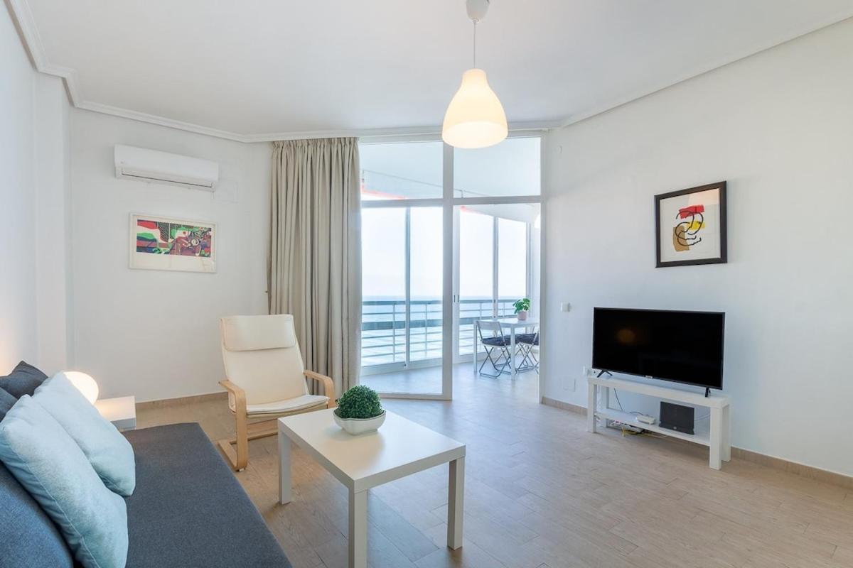 ¡Magnificas Vistas Al Mar! Piscina Y Wifi Gratis Leilighet Torremolinos Eksteriør bilde
