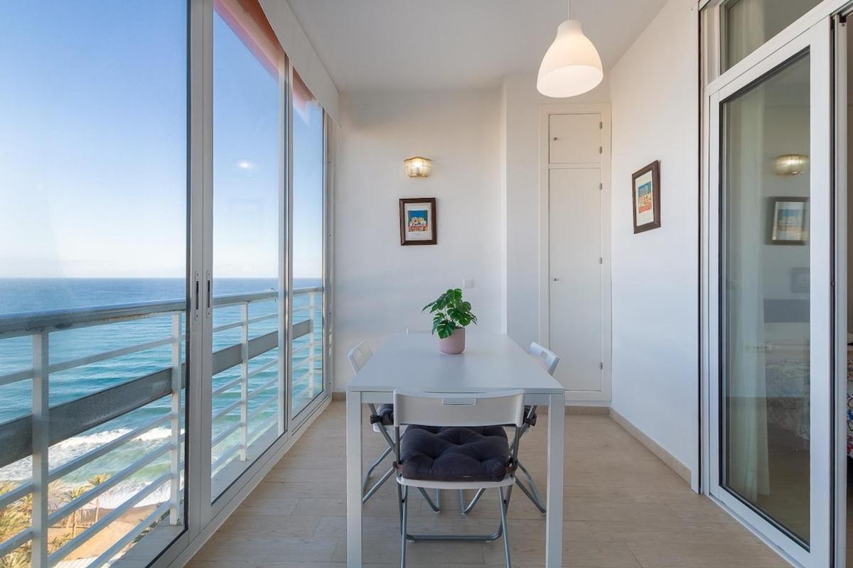 ¡Magnificas Vistas Al Mar! Piscina Y Wifi Gratis Leilighet Torremolinos Eksteriør bilde